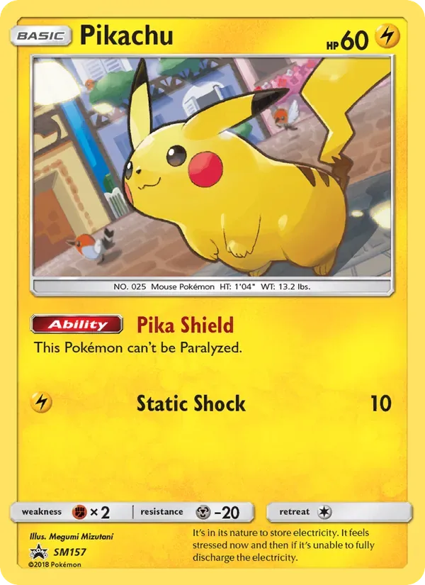 Pikachu, SM Black Star Promos