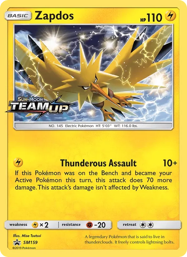 Zapdos, SM Black Star Promos