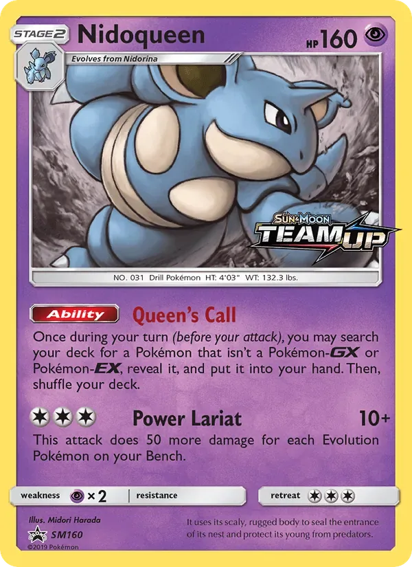Nidoqueen, SM Black Star Promos