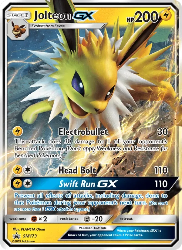 Jolteon GX, SM Black Star Promos