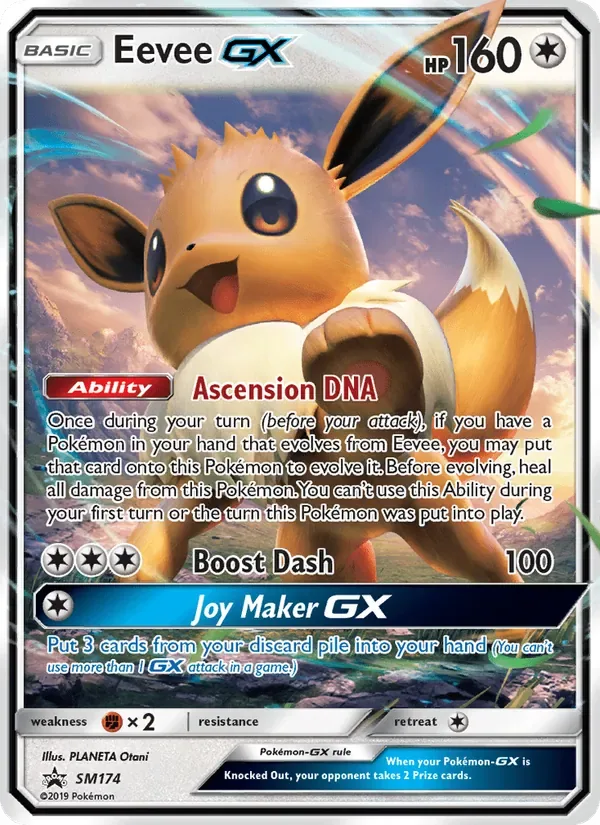 Eevee GX, SM Black Star Promos