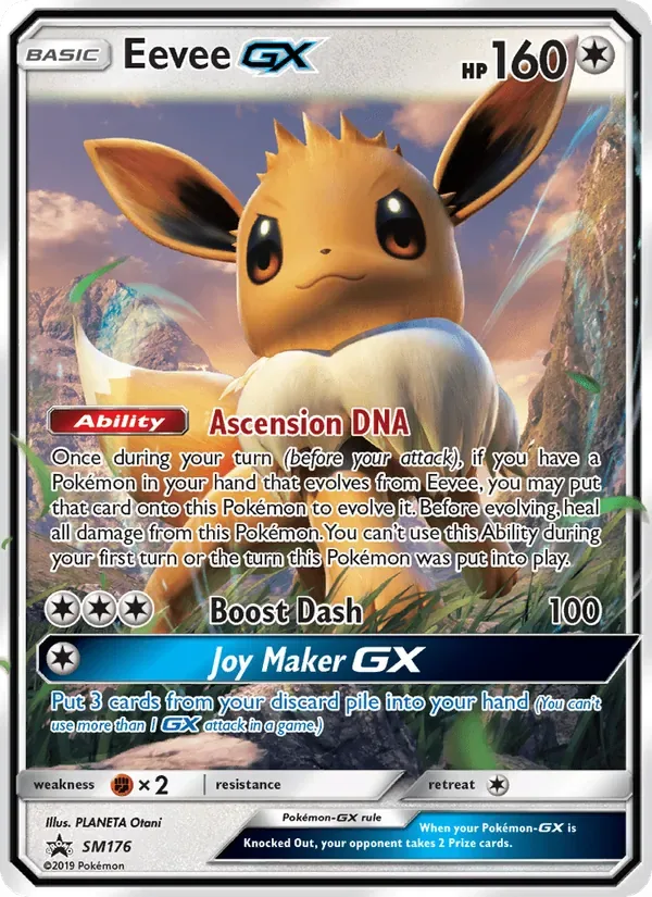 Eevee GX, SM Black Star Promos
