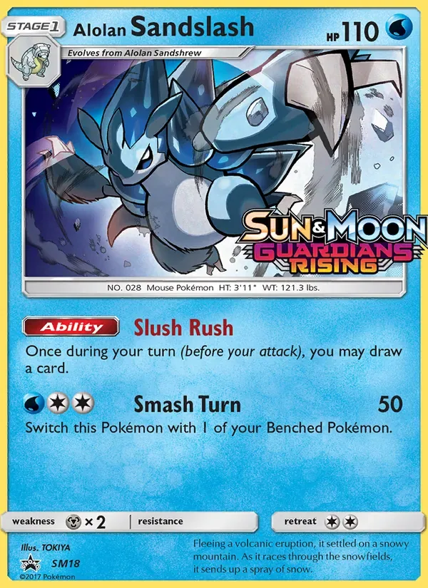 Alolan Sandslash, SM Black Star Promos