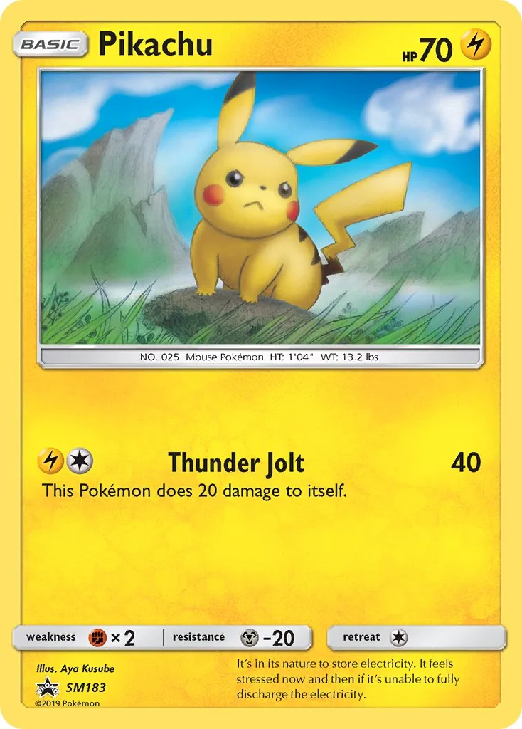 Pikachu, SM Black Star Promos