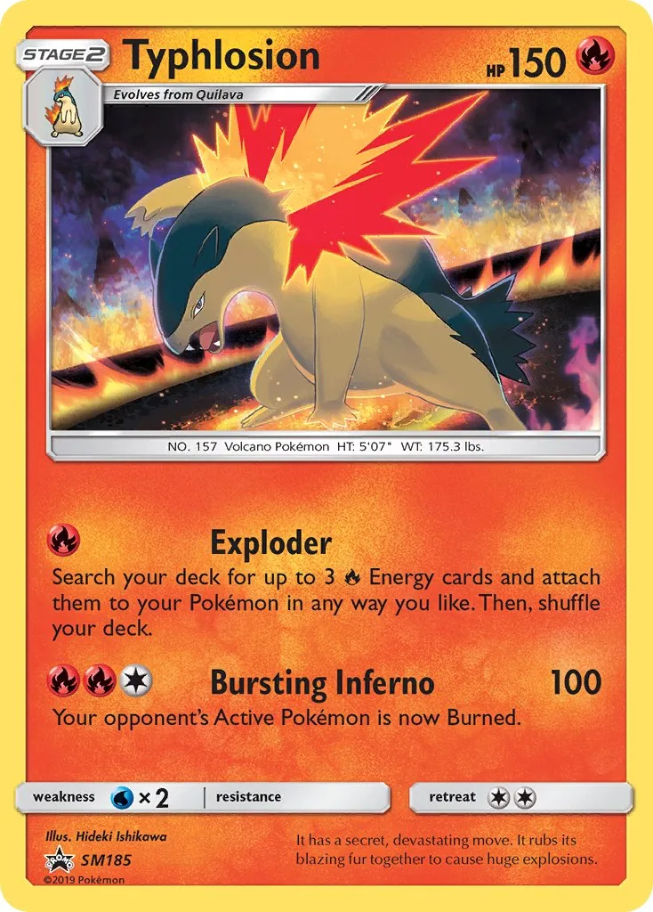 Typhlosion, SM Black Star Promos