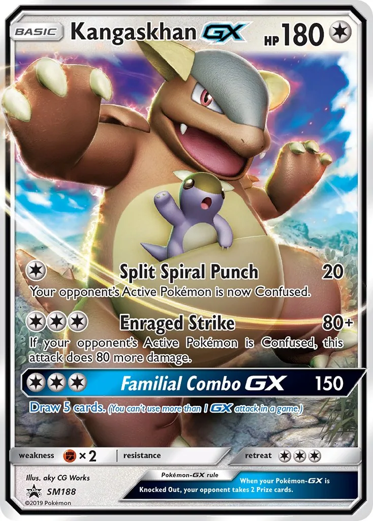 Kangaskhan GX, SM Black Star Promos