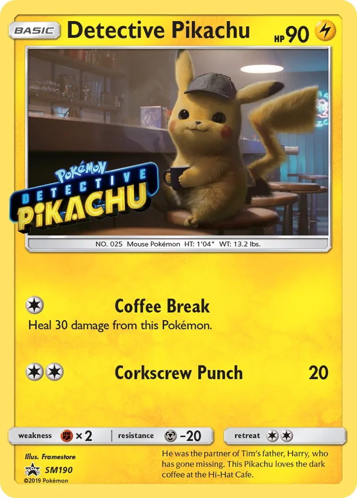 Detective Pikachu, SM Black Star Promos
