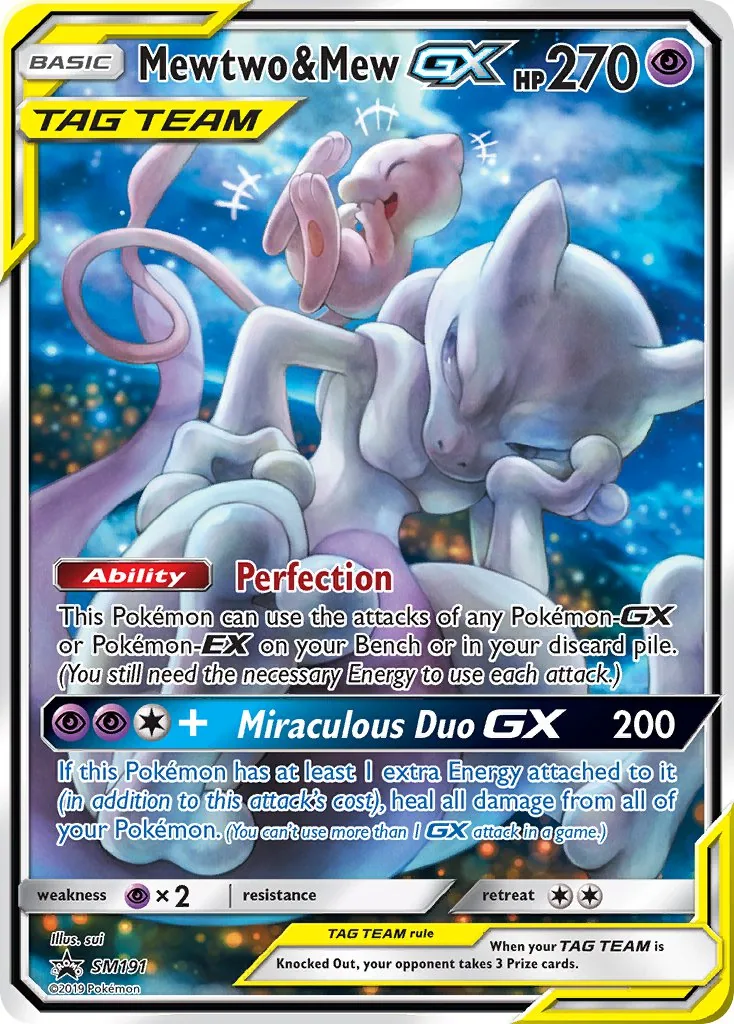 Mewtwo & Mew GX, SM Black Star Promos