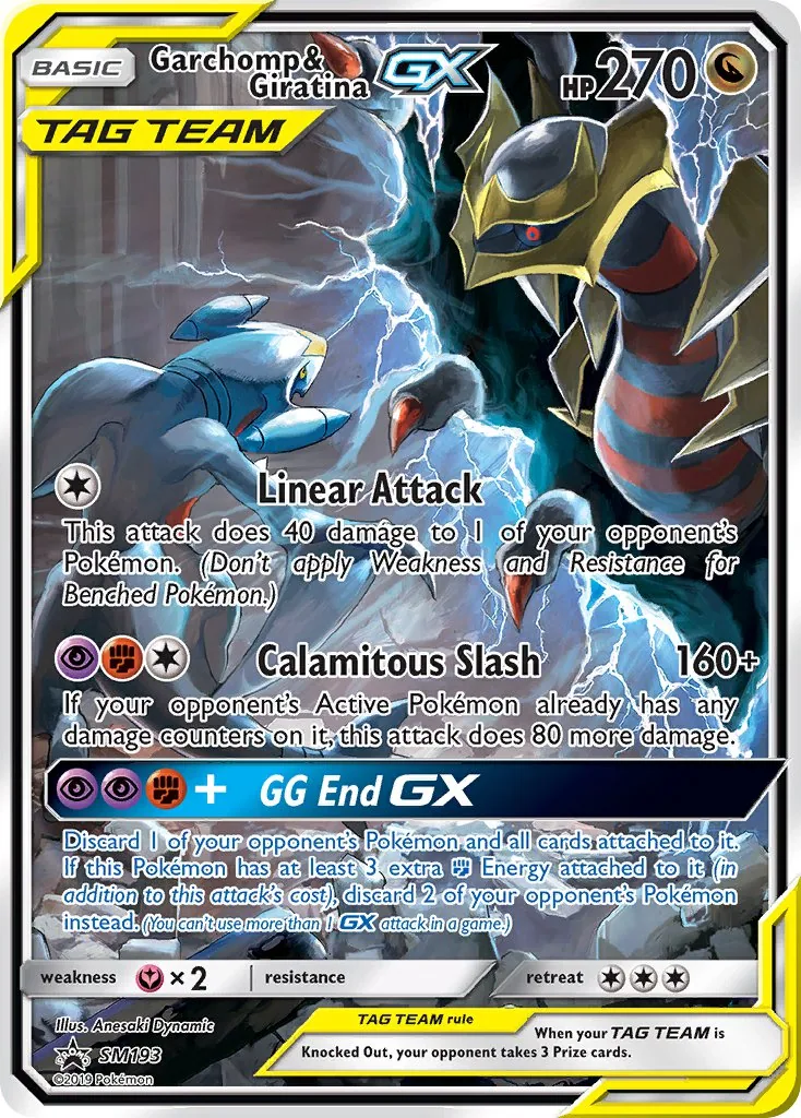 Garchomp & Giratina GX, SM Black Star Promos