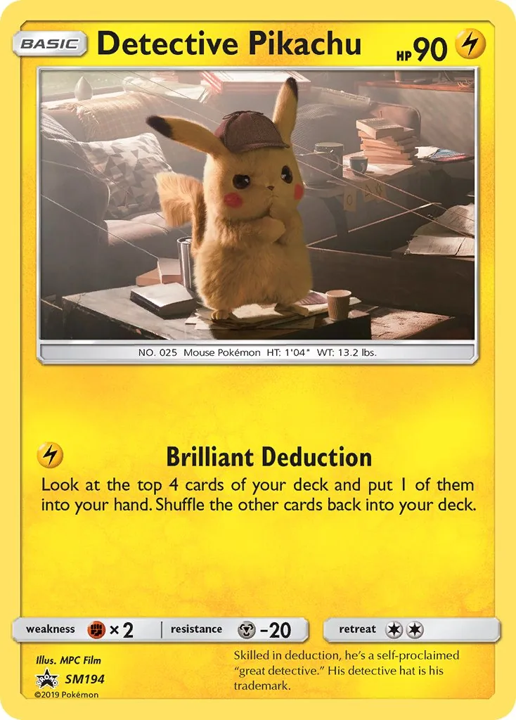 Detective Pikachu, SM Black Star Promos