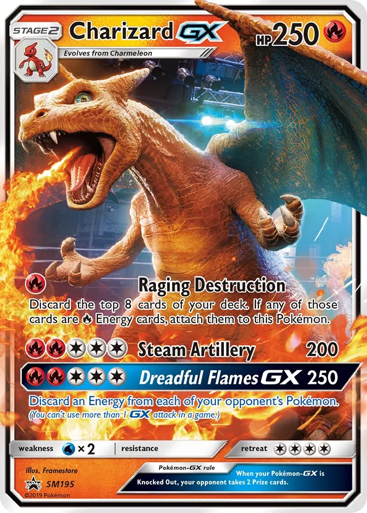 Charizard GX, SM Black Star Promos
