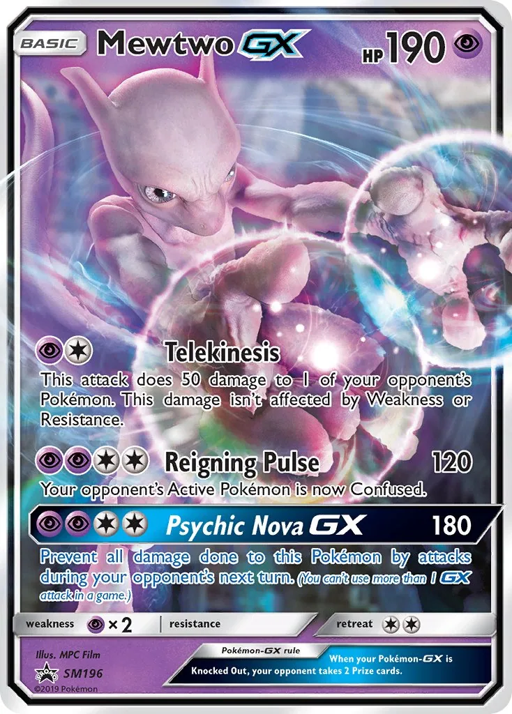 Mewtwo GX, SM Black Star Promos