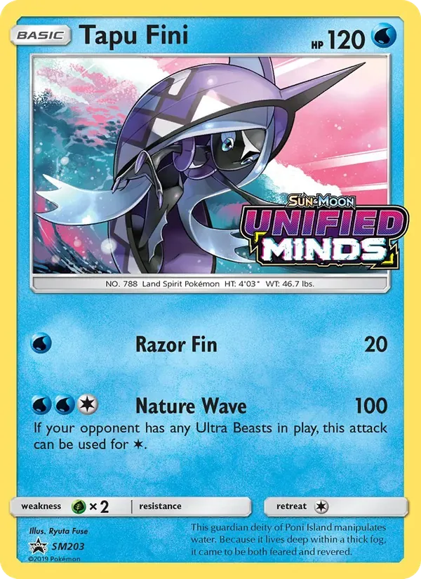 Tapu Fini, SM Black Star Promos
