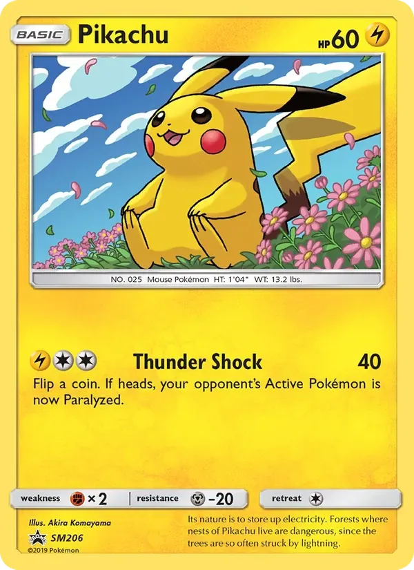 Pikachu, SM Black Star Promos