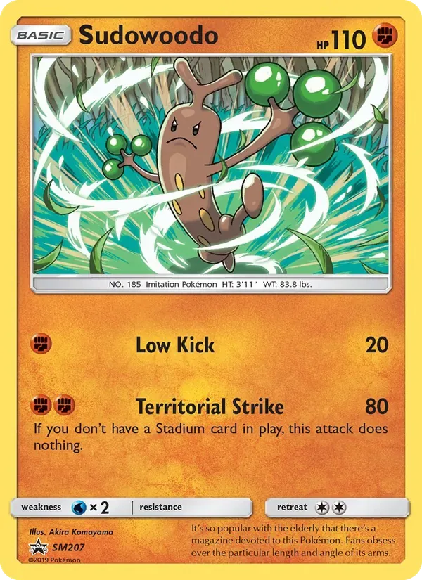 Sudowoodo, SM Black Star Promos