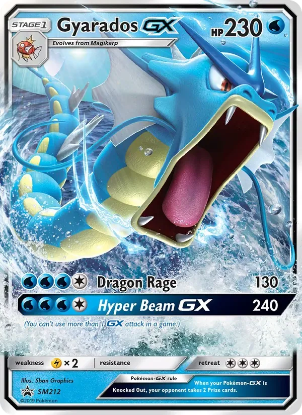 Gyarados GX, SM Black Star Promos