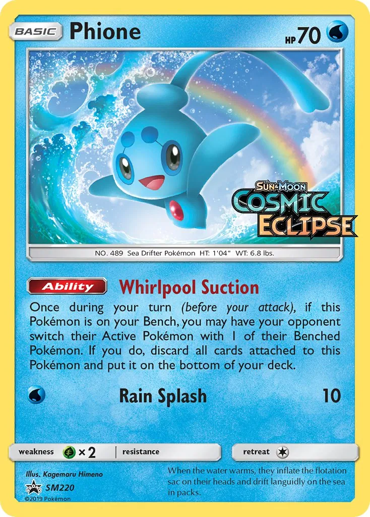Phione, SM Black Star Promos