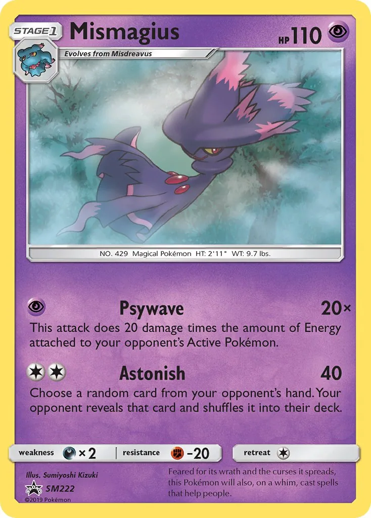 Mismagius, SM Black Star Promos