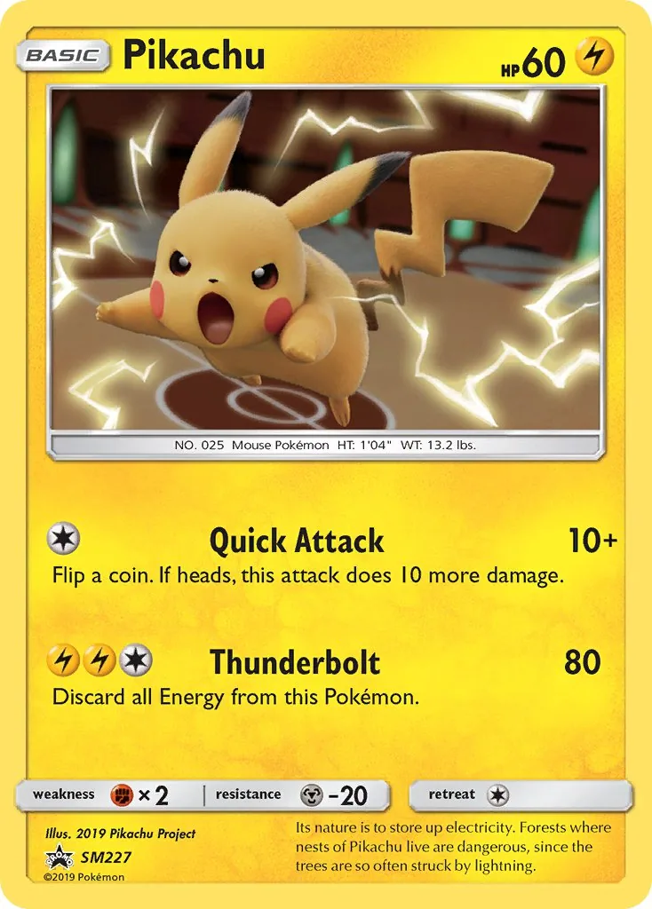 Pikachu, SM Black Star Promos