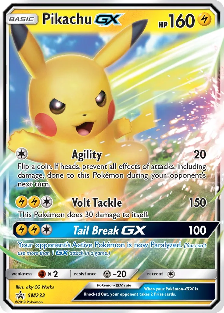 Pikachu GX, SM Black Star Promos