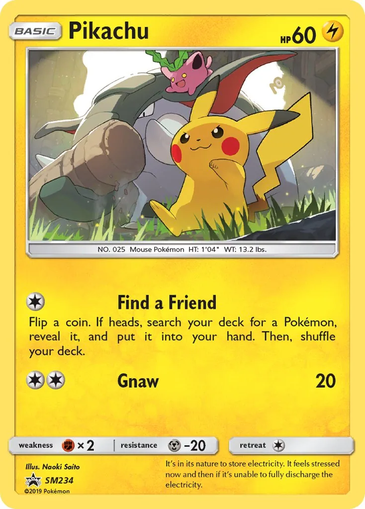 Pikachu, SM Black Star Promos