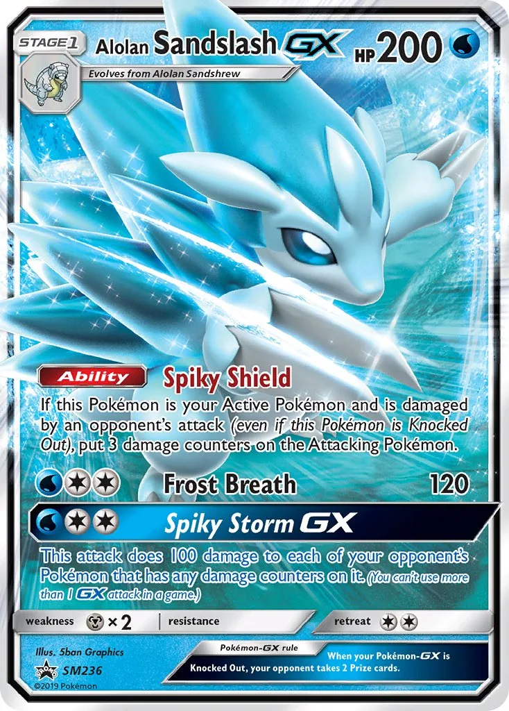 Alolan Sandslash GX, SM Black Star Promos