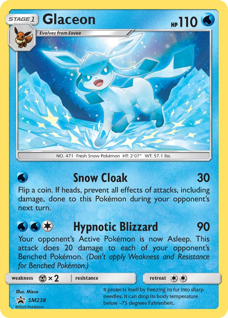 Glaceon, SM Black Star Promos