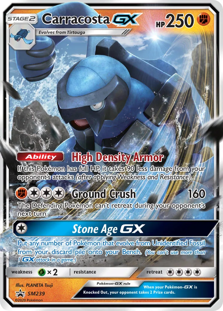 Carracosta GX, SM Black Star Promos