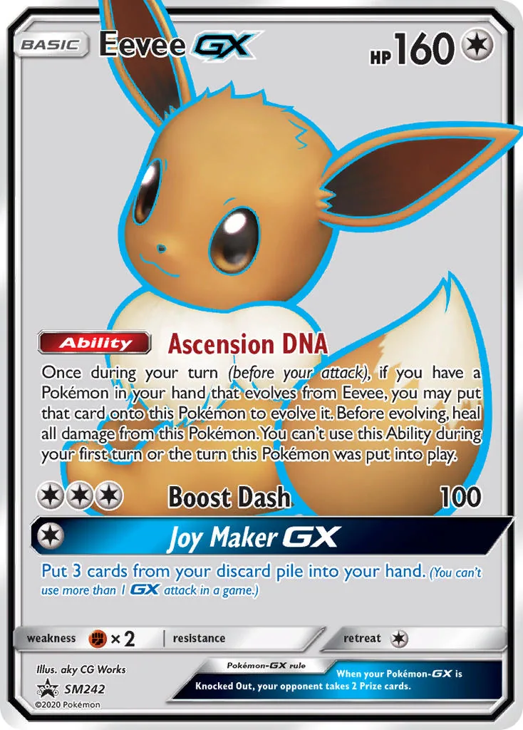 Eevee GX, SM Black Star Promos