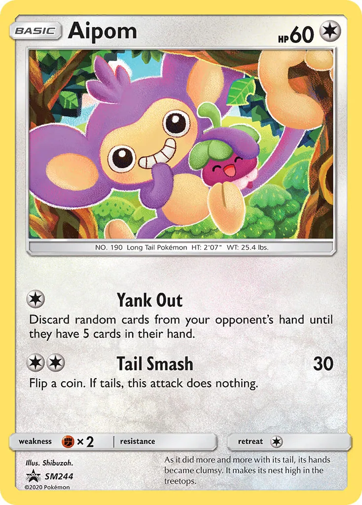 Aipom, SM Black Star Promos
