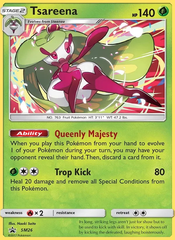 Tsareena, SM Black Star Promos