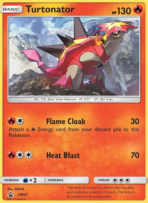 Turtonator, SM Black Star Promos