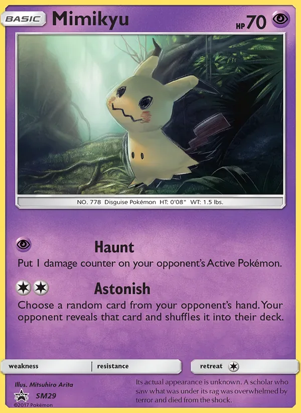 Mimikyu, SM Black Star Promos