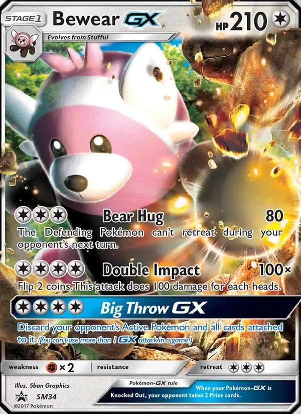 Bewear GX, SM Black Star Promos