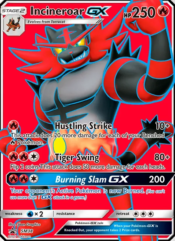 Incineroar GX, SM Black Star Promos