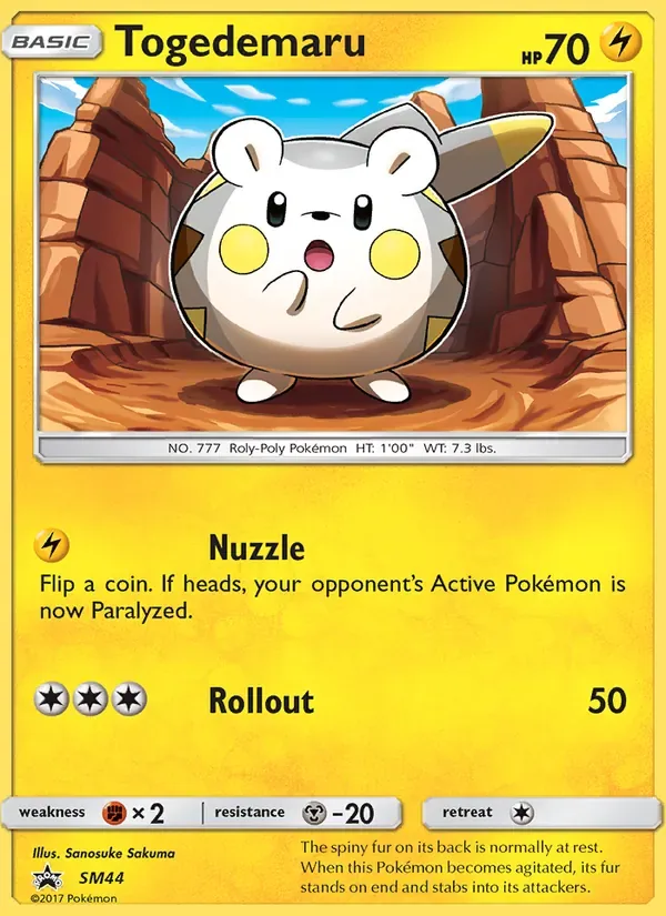 Togedemaru, SM Black Star Promos