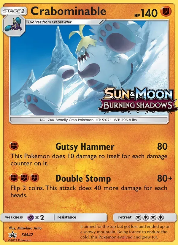 Crabominable, SM Black Star Promos