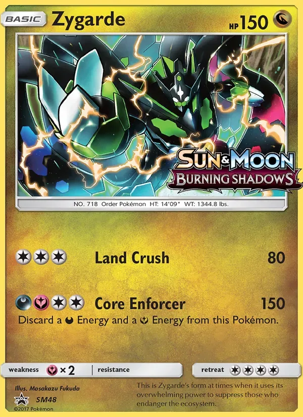 Zygarde, SM Black Star Promos