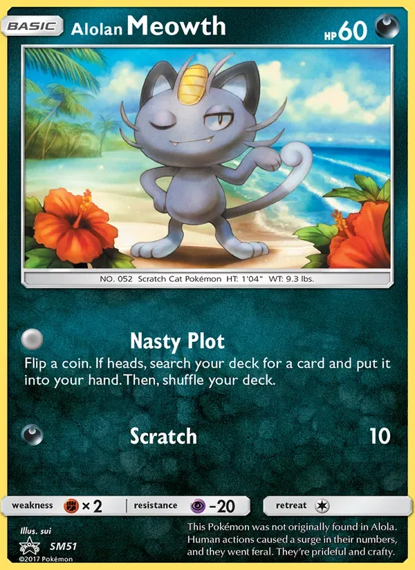 Alolan Meowth, SM Black Star Promos