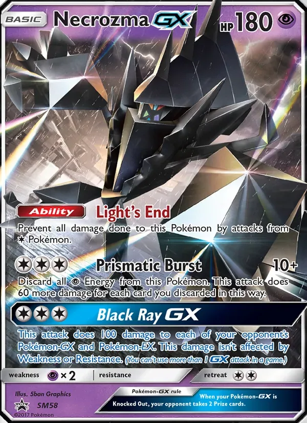 Necrozma GX, SM Black Star Promos