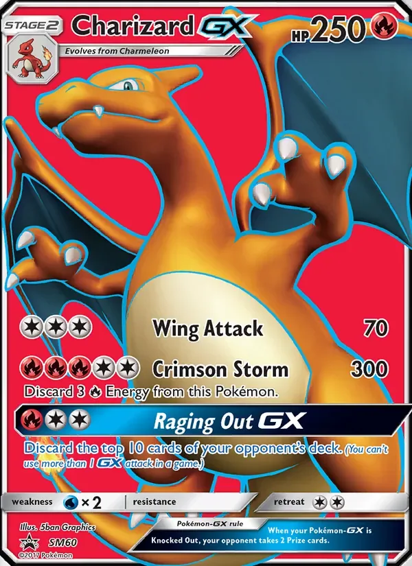 Charizard GX, SM Black Star Promos