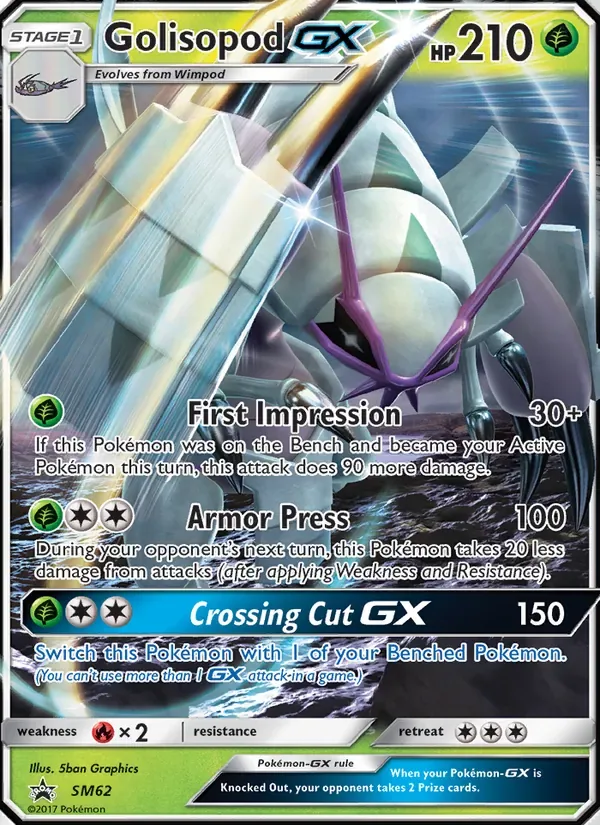 Golisopod GX, SM Black Star Promos