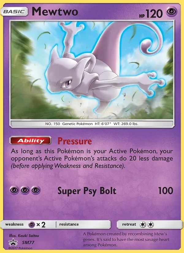 Mewtwo, SM Black Star Promos