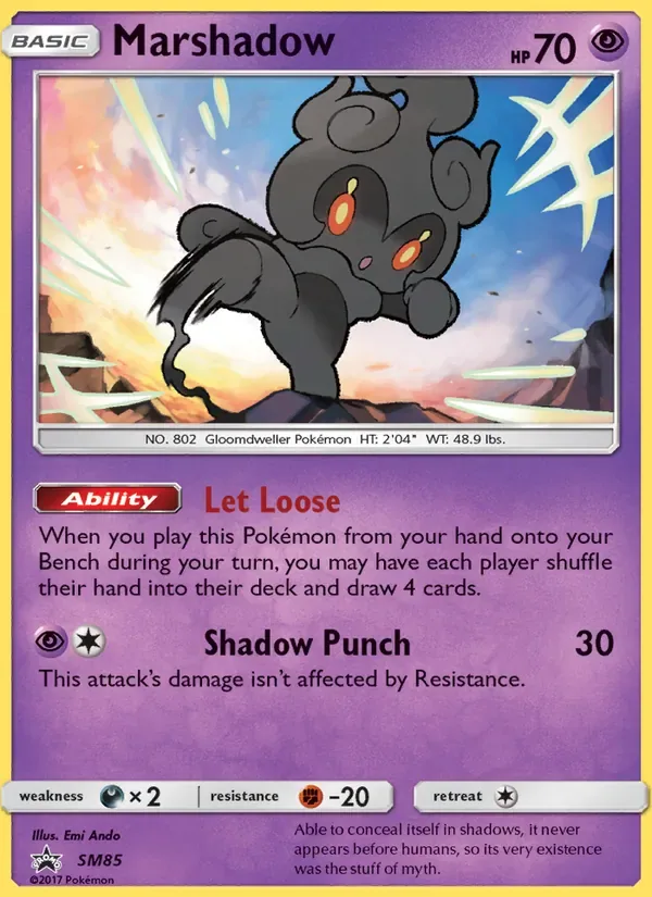 Marshadow, SM Black Star Promos