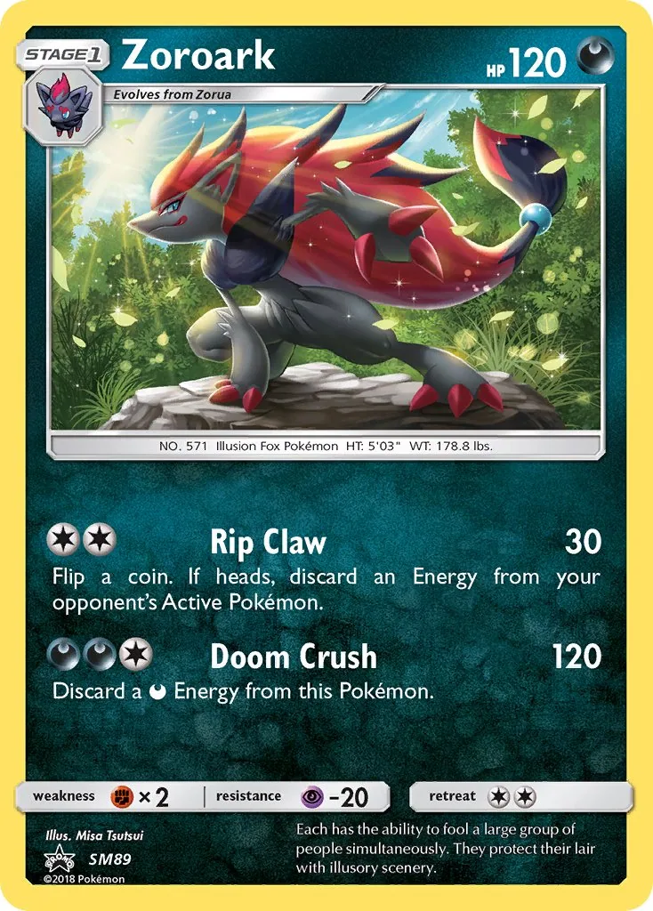 Zoroark, SM Black Star Promos