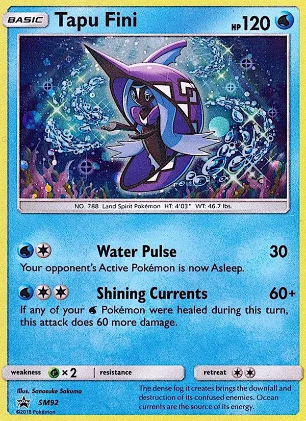 Tapu Fini, SM Black Star Promos