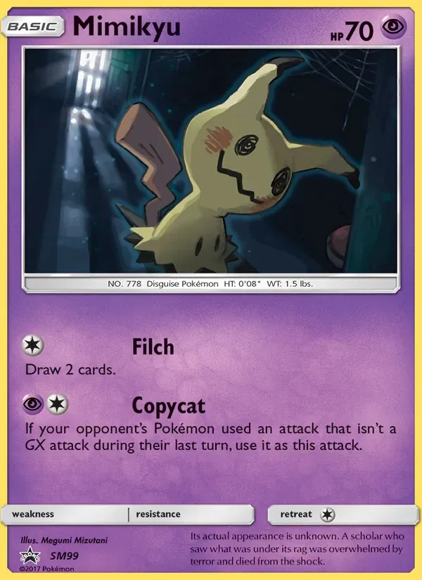 Mimikyu, SM Black Star Promos