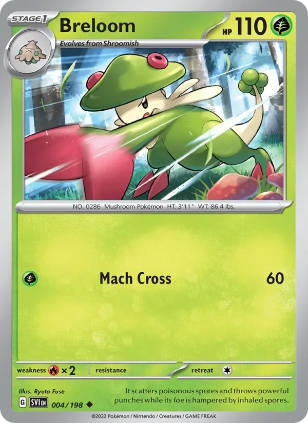 Breloom, Scarlet & Violet