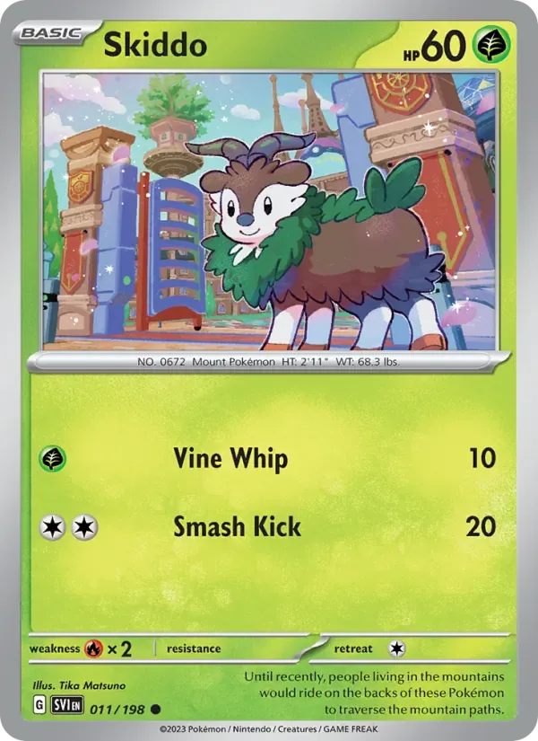 Skiddo, Scarlet & Violet