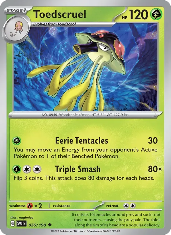 Toedscruel, Scarlet & Violet